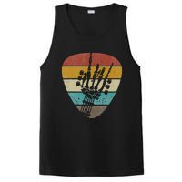 funny Classic Vintage Rock 'n Roll Music Guitars PosiCharge Competitor Tank