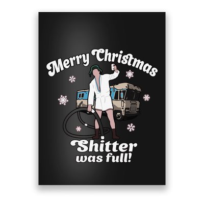 Funny Christmas Vacation Merry Christmas Shitters Full Christmas Poster