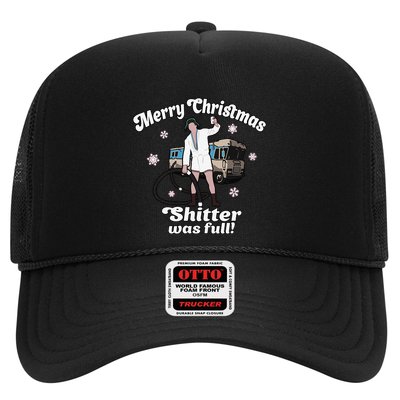 Funny Christmas Vacation Merry Christmas Shitters Full Christmas Trucker Hat
