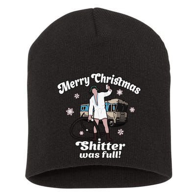 Funny Christmas Vacation Merry Christmas Shitters Full Christmas Short Acrylic Beanie
