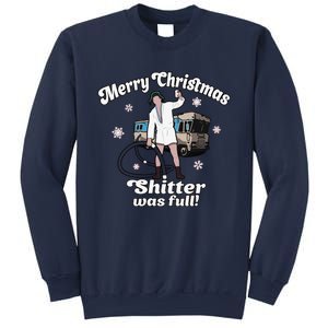 Funny Christmas Vacation Merry Christmas Shitters Full Christmas Sweatshirt