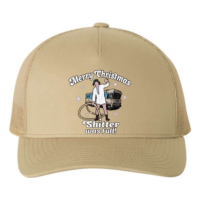 Funny Christmas Vacation Merry Christmas Shitters Full Christmas Yupoong Adult 5-Panel Trucker Hat