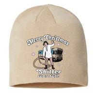 Funny Christmas Vacation Merry Christmas Shitters Full Christmas Sustainable Beanie