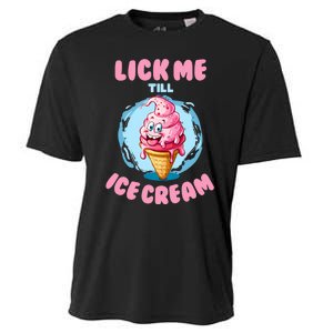 Funny Cartoon Valentines Day Cute Ice Cream Romantic Cooling Performance Crew T-Shirt