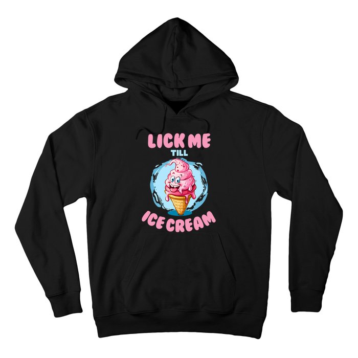 Funny Cartoon Valentines Day Cute Ice Cream Romantic Hoodie