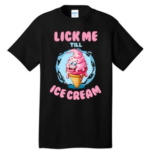 Funny Cartoon Valentines Day Cute Ice Cream Romantic Tall T-Shirt