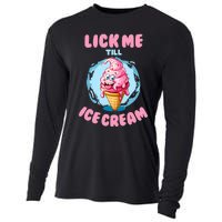 Funny Cartoon Valentines Day Cute Ice Cream Romantic Cooling Performance Long Sleeve Crew