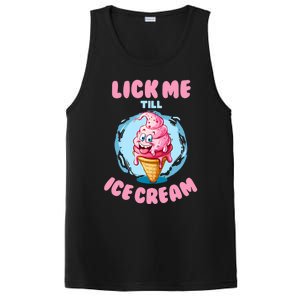 Funny Cartoon Valentines Day Cute Ice Cream Romantic PosiCharge Competitor Tank