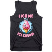 Funny Cartoon Valentines Day Cute Ice Cream Romantic Tank Top