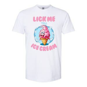 Funny Cartoon Valentines Day Cute Ice Cream Romantic Softstyle CVC T-Shirt