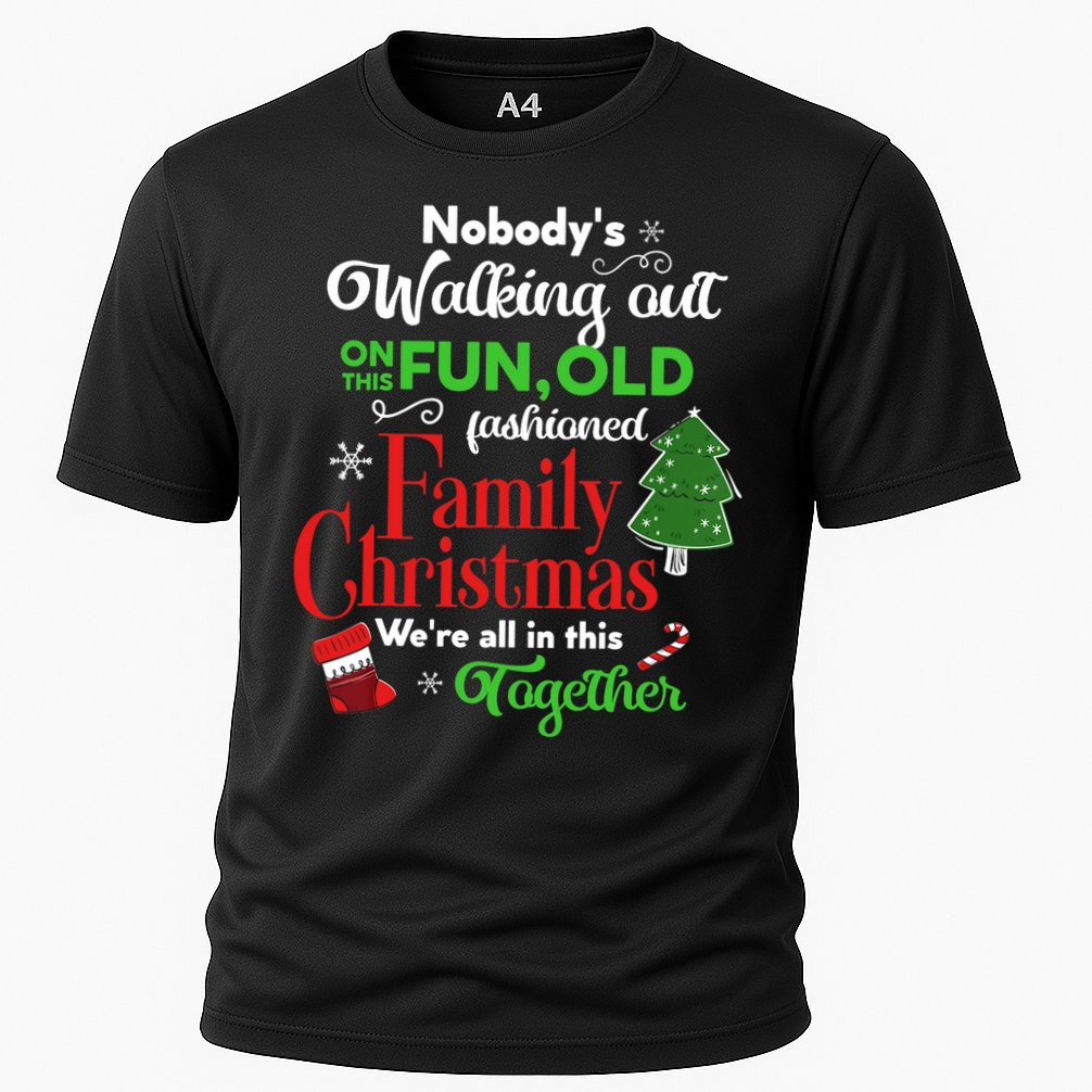 Family Christmas Vacation Pajamas Funny XMAS Ugly Christmas Cooling Performance Crew T-Shirt