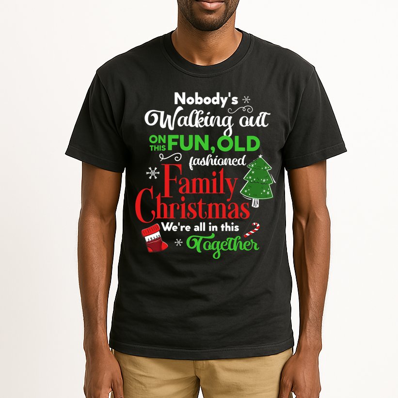 Family Christmas Vacation Pajamas Funny XMAS Ugly Christmas Tall T-Shirt