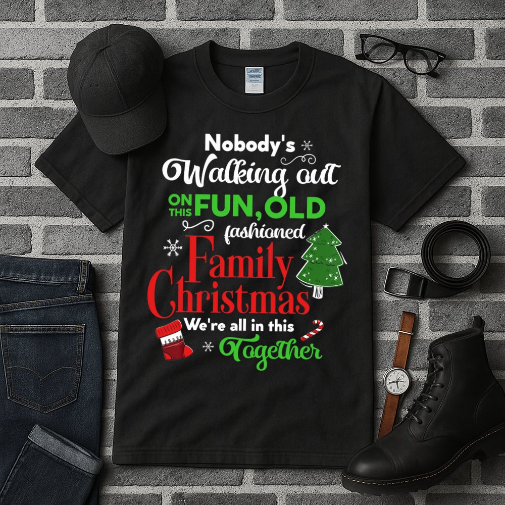 Family Christmas Vacation Pajamas Funny XMAS Ugly Christmas Tall T-Shirt