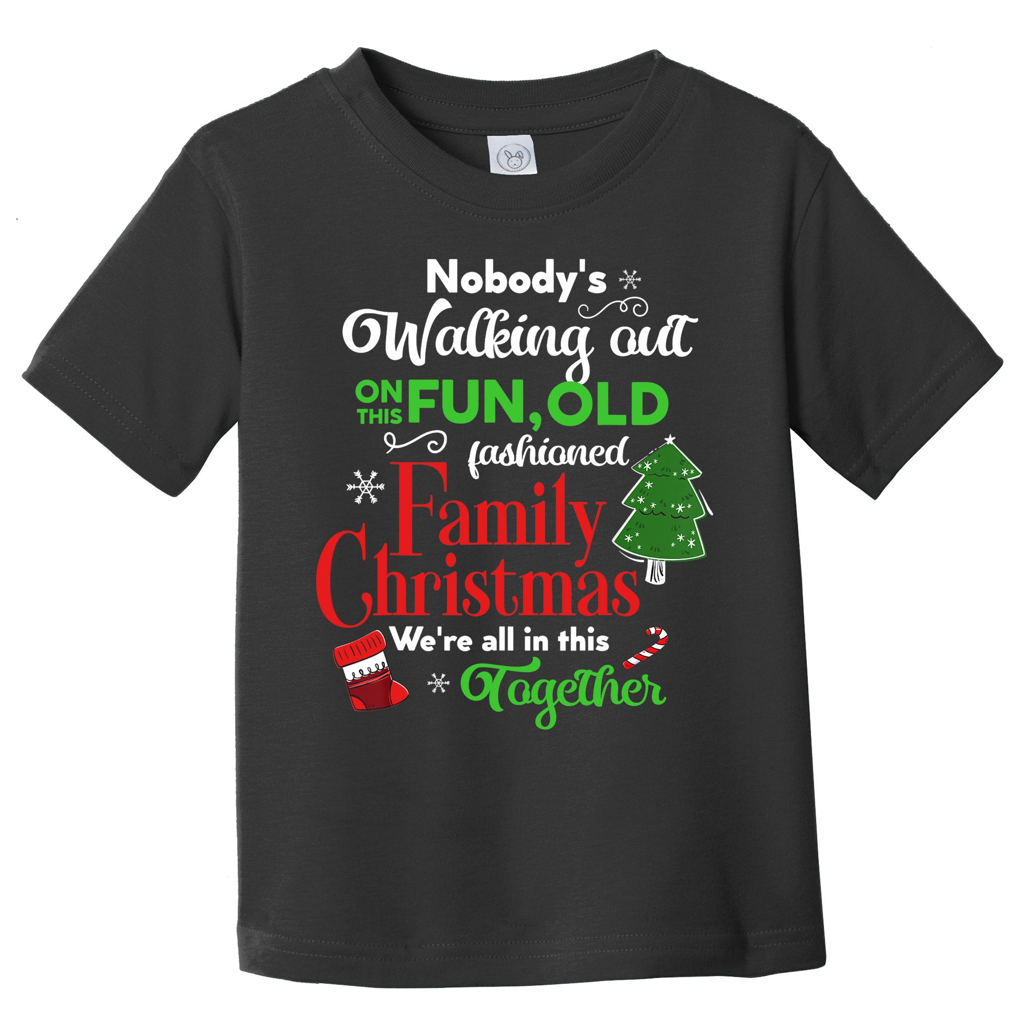 Family Christmas Vacation Pajamas Funny XMAS Ugly Christmas Toddler T-Shirt