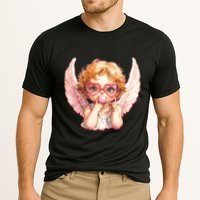 Funny Cute Valentines Day Cupid Bubble Gum Cooling Performance Crew T-Shirt