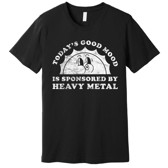 Funny Cute Vintage Retro Heavy Metal Or Heavy Metal Premium T-Shirt