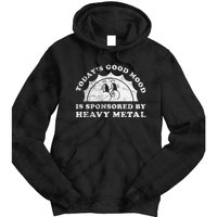 Funny Cute Vintage Retro Heavy Metal Or Heavy Metal Tie Dye Hoodie