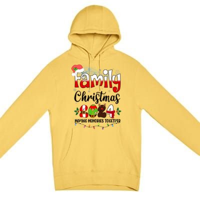 Family Christmas Vacation Trip 2024 Premium Pullover Hoodie