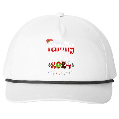 Family Christmas Vacation Trip 2024 Snapback Five-Panel Rope Hat