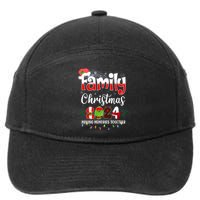 Family Christmas Vacation Trip 2024 7-Panel Snapback Hat