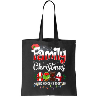 Family Christmas Vacation Trip 2024 Tote Bag