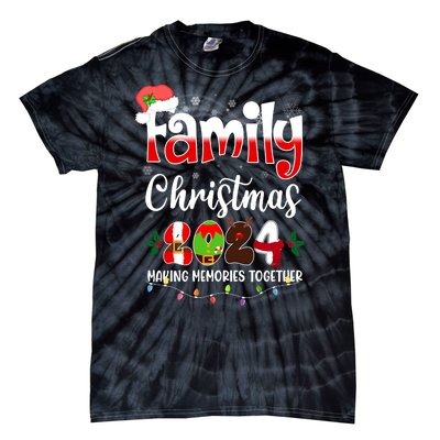 Family Christmas Vacation Trip 2024 Tie-Dye T-Shirt