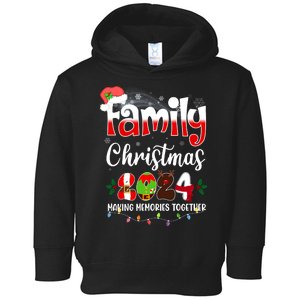 Family Christmas Vacation Trip 2024 Toddler Hoodie