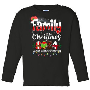 Family Christmas Vacation Trip 2024 Toddler Long Sleeve Shirt