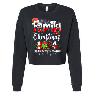 Family Christmas Vacation Trip 2024 Cropped Pullover Crew