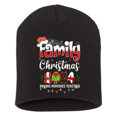 Family Christmas Vacation Trip 2024 Short Acrylic Beanie