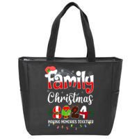 Family Christmas Vacation Trip 2024 Zip Tote Bag