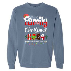 Family Christmas Vacation Trip 2024 Garment-Dyed Sweatshirt