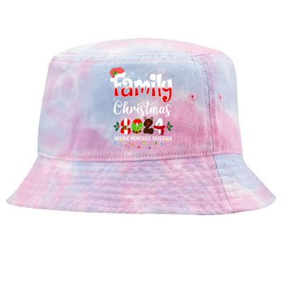 Family Christmas Vacation Trip 2024 Tie-Dyed Bucket Hat