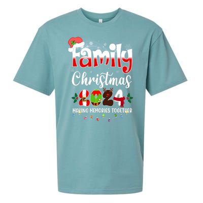 Family Christmas Vacation Trip 2024 Sueded Cloud Jersey T-Shirt