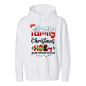 Family Christmas Vacation Trip 2024 Garment-Dyed Fleece Hoodie