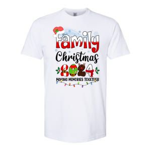 Family Christmas Vacation Trip 2024 Softstyle CVC T-Shirt