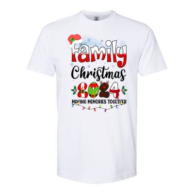 Family Christmas Vacation Trip 2024 Softstyle® CVC T-Shirt