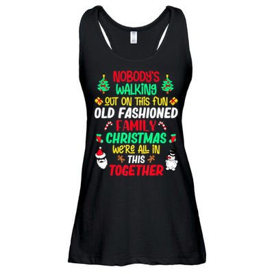 Family Christmas Vacation Pajamas Xmas Ugly Christmas Ladies Essential Flowy Tank