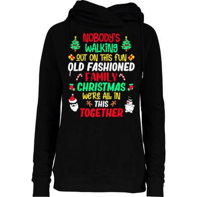 Family Christmas Vacation Pajamas Xmas Ugly Christmas Womens Funnel Neck Pullover Hood