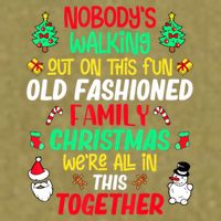 Family Christmas Vacation Pajamas Xmas Ugly Christmas Garment-Dyed Women's Muscle Tee