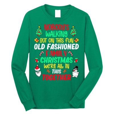 Family Christmas Vacation Pajamas Xmas Ugly Christmas Long Sleeve Shirt