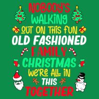 Family Christmas Vacation Pajamas Xmas Ugly Christmas Women's V-Neck T-Shirt