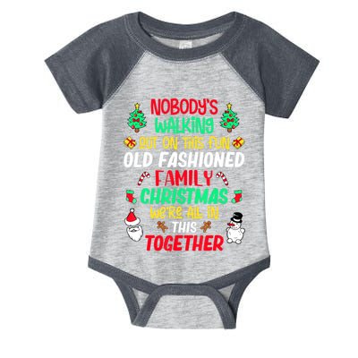 Family Christmas Vacation Pajamas Xmas Ugly Christmas Infant Baby Jersey Bodysuit