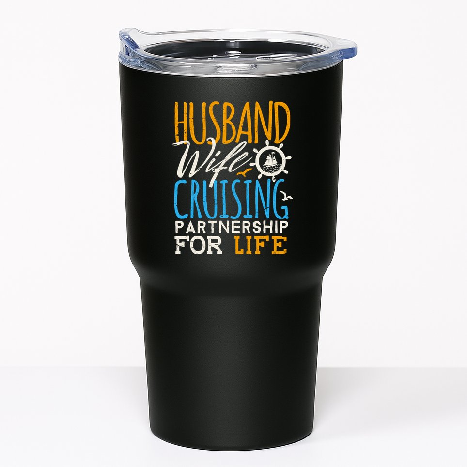 Family Cruise Vacation Husband Wife Cruising Couples Tumbler