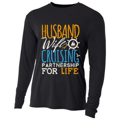 Family Cruise Vacation Husband Wife Cruising Couples Cooling Performance Long Sleeve Crew