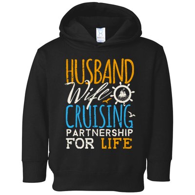 Family Cruise Vacation Husband Wife Cruising Couples Toddler Hoodie