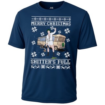 Funny Christmas Vacation Merry Christmas Shitters Full Christmas Ugly Cooling Performance Crew T-Shirt
