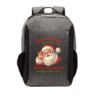 Funny Christmas Vintage Santa Vector Backpack
