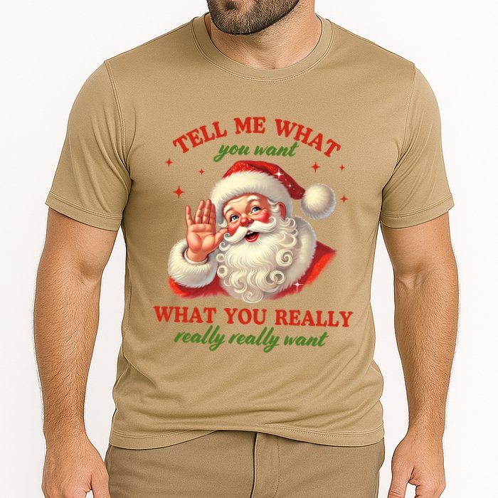 Funny Christmas Vintage Santa Performance Shirt