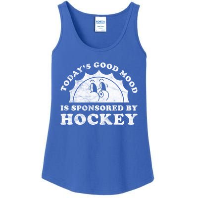 Funny Cute Vintage Retro Hockey Or Hockey Gift Ladies Essential Tank